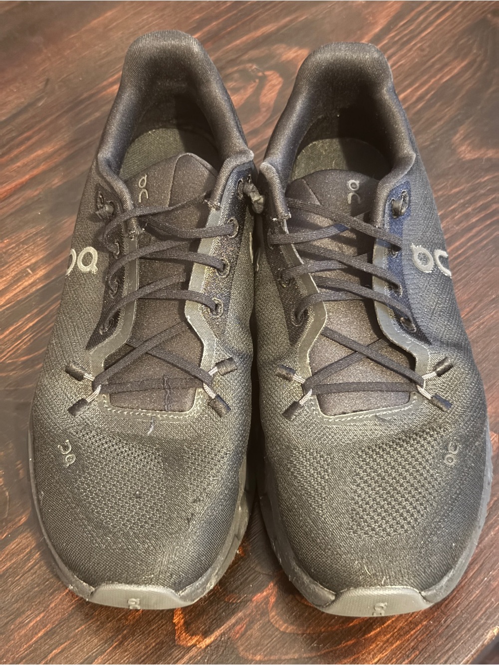 On Women's Cloudrush Black Running Sneakers